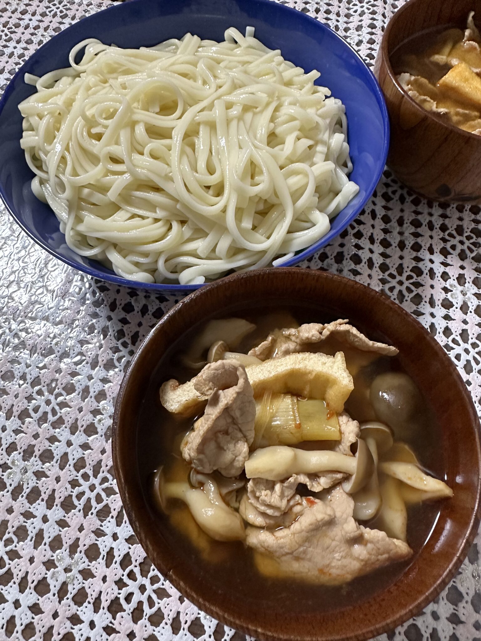 肉辛つけ汁うどん